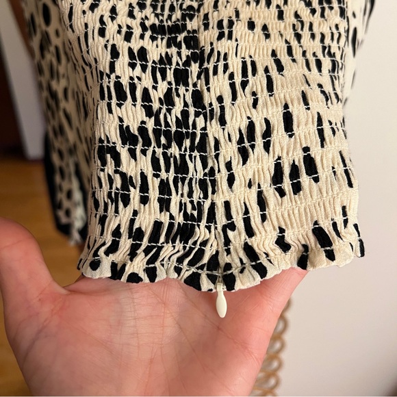 Reformation Ellora Top in Cheetah, sz 12 - Picture 14 of 16